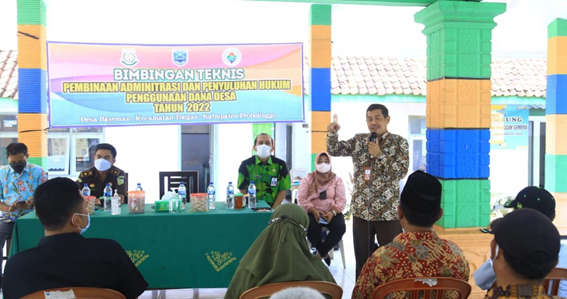 Pemerintah Desa Se-Kecamatan Tongas Gelar Bimtek